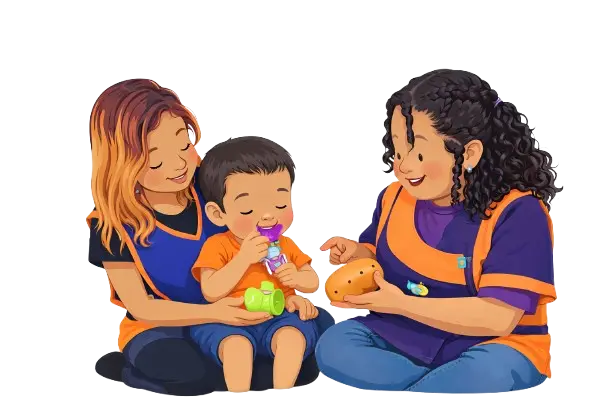 Equipo de educadoras y terapeutas de Cognitivo Kids